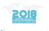 تنسيق المرحلة الثالثة للثانوية العامة المصرية (علمي) مع النسبة المئوية -2018-